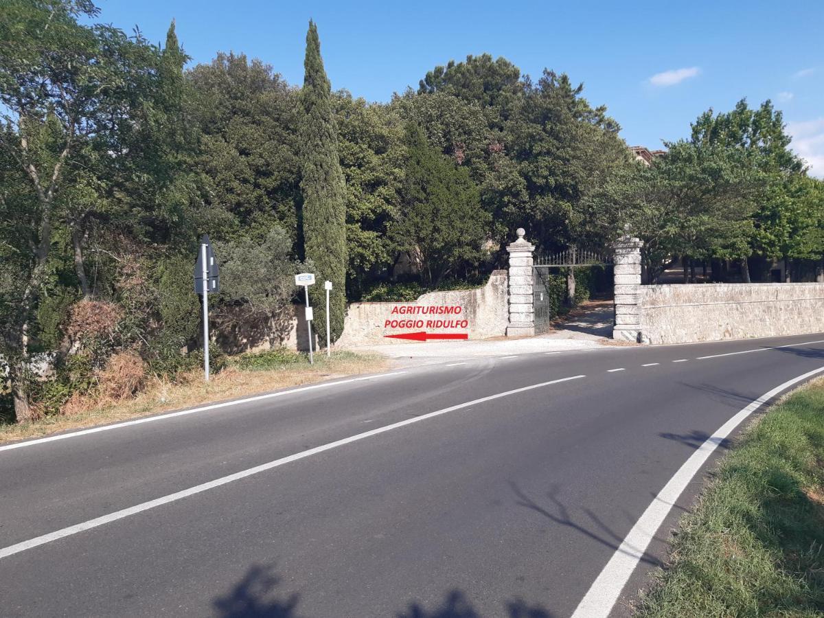 Agriturismo Poggio Ridulfo Volterra Eksteriør billede